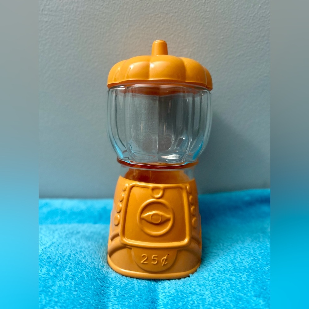 Gumball Machine Pumpkin Jar